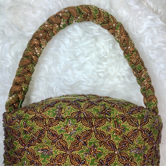 BELLASIMA BEADED FABRIC BAG - Picture 6 of 13